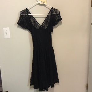 Black Lace Dress